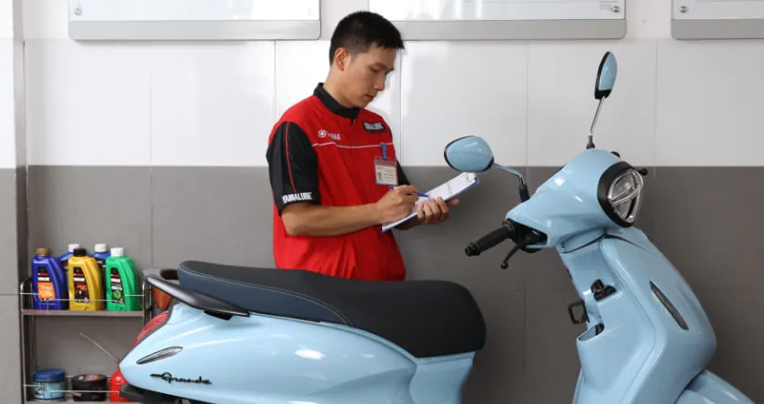 KIỂM TRA, TƯ VẤN TRƯỚC KHI GIAO XE
